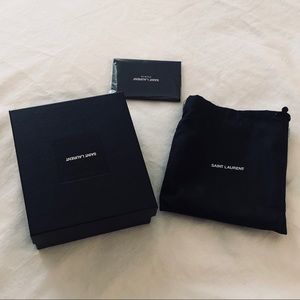 Saint Laurent Dustbag & Box